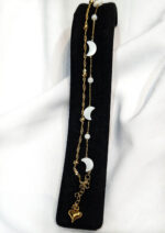 دستبند دولاین طرح ونکلیف بازنجیر خلخال مشخصات : زنجیر ونکلیف سنگی 15 سانت زنجیر خلخال 15/2 سانت زنجیر سایز 4 سانت آویز قلب انتهای دستبند + قفل + حلقه اتصال دستبند کاملا استیل آبکاری طلایی رنگ ثابت بدون حساسیت کانال محصولات و کدرهگیری واتساپ https://whatsapp.com/channel/0029Vb6G4LDA89MaeB17xp18 کانال محصولات جدید پیام رسان ایتا https://eitaa.com/kharraziaramis شماره واتساپ و پاسخگویی ( ساعات کاری  9 تا 14 ) 09100772050 دستبند دو لاین استیل دستبند دوتایی استیل دستبند دخترانه دولاین دستبند زنانه دولاین دستبند استیل دستبند استیل ونکلیف دستبند ون کلیف دستبند دخترانه ونکلیف دستبند زنانه ونکلیف دولاین خرازی آرامیس