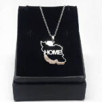 گردنبند ایران HOME استیل ایران کد5