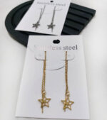 گوشواره بخیه ای استیل دو ستاره  مشخصات : طول زنجیر : 6 سانت طول پلاک : یک سانت رنگ طلایی و نقره ای جنس استیل رنگ ثابت کانال محصولات جدید پیام رسان ایتا https://eitaa.com/kharraziaramis مشاهده کدرهگیری پیام رسان ایتا https://eitaa.com/postkharraziaramis کانال واتساپ https://whatsapp.com/channel/0029Vb6G4LDA89MaeB17xp18 پیج اینستاگرام https://instagram.com/kharraziaramis شماره واتساپ و پاسخگویی ( ساعات کاری 9 تا 13 – 17 تا 21 ) 09100772050 خرازی ارامیس خرازی قم خرازی زیورالات خرازی بازار تهران خرازی بازار بزرگ خرازی مروی خرازی مشهد خرازی شیراز خرازی اصفهان گوشواره بخیه ی گوشواره گوشواره استیل بخیه ماه  گوشواره دخترانه بخیه ای ستاره گوشواره زنجیری ستاره بخیه ای ستاره گوشواره رنگ ثابت بخیه ای ستاره گوشواره بخیه ای ستاره گوشواره ستاره گوشواره ستاره بخیه ای ستاره گوشواره دخترانه بخیه ای ستاره گوشواره زنجیری بخیه ای ستاره گوشواره رنگ ثابت بخیه ای ستاره 