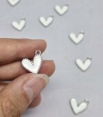 خرجکار فانتزی قلب سفید کد29